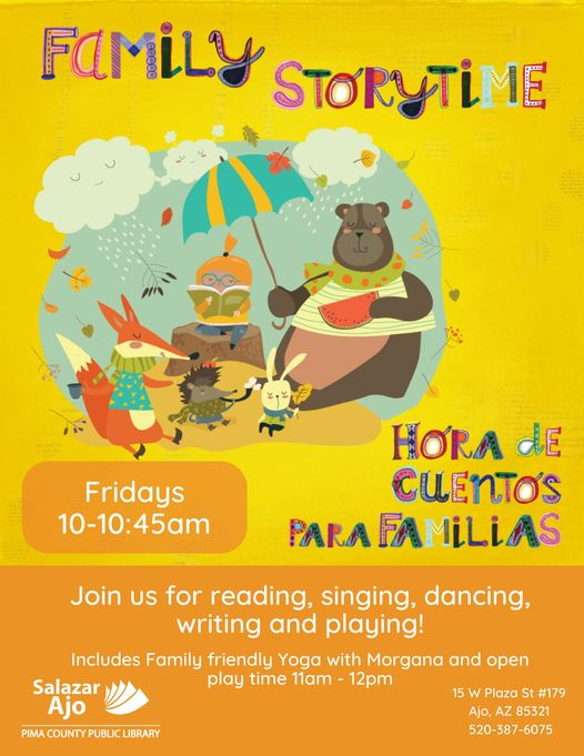 Family Storytime @ Salazar-Ajo Library